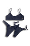 BIKINI 3 PACK BLACK TIE SIDE