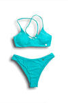 SOLID WIRELESS BIKINI TURQUOISE