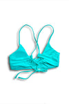 SOLID WIRELESS BIKINI TURQUOISE